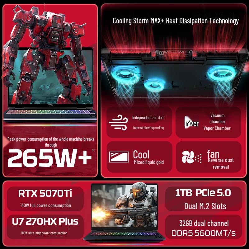 HP HyperX Shadow Elf Max Gaming Laptop (CN version)