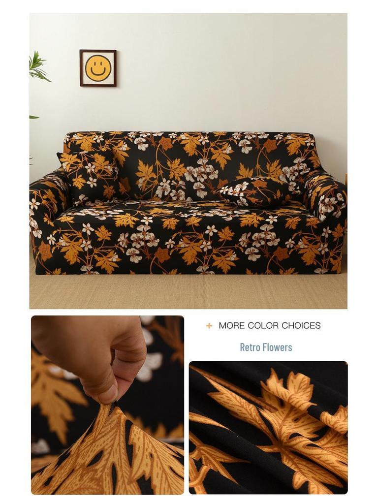 All-Season Elastic Sofa Cover and Cushion Set