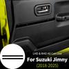 For Suzuki Jimny 2018-2025 Car Door Panel Anti-scratch protector Decorative Strips 3/5 Doors ABS Trim Auto Interior Accessories