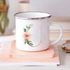 Alphabet Flower Letter Mug Coffee Cup Cold Coffee Cups Funny Mugs Cup for Tea Drinkware Rare Beer Travel Cute Original Unusual