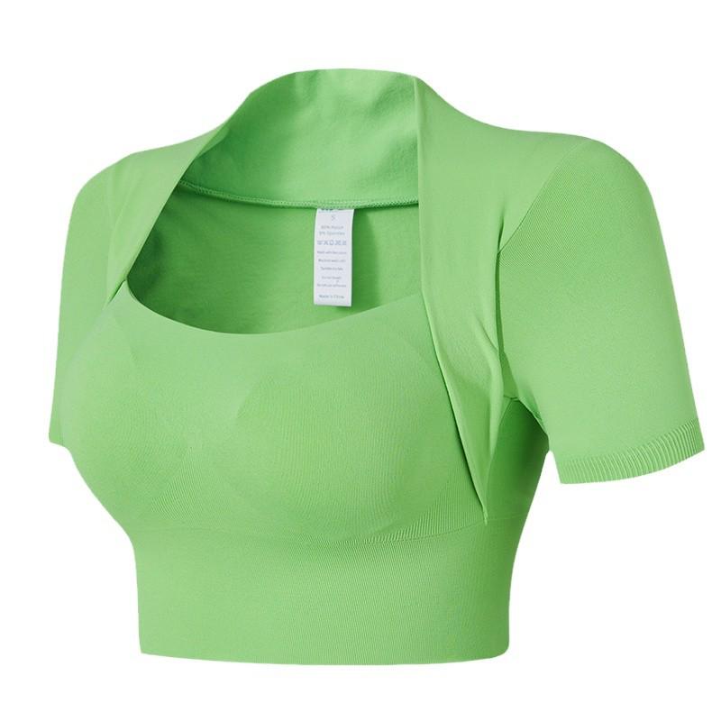 Asiatisches Damen-Laufshirt Slim Fit mit integrierten BH-Einlagen