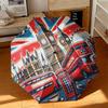 1 pz Design Artistico Bandiera Britannica Ombrello Portatile Pieghevole Struttura a Ossa di Ferro Struttura Ossea Ombrello da Esterno per Casa