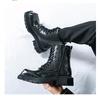 Men's Cross-Border High-Top Leather Boots - Large Size, Autumn/Winter 2025, New Workwear & British Martin Style