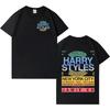 Singer HarryStyle Trendy Album Together Tour Tshirts Aesthetic Pop T Shirt Mens Women Harajuku Loose Oversized Casual T Shrits