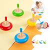 4pcs Gyro Toy Colored Gyro Toys Funny Table Tops Gyro Toys Portable Small Gyro Toy