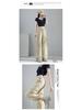 Women's High Waist Purple Parachute Jumpsuit - 2025 Loose Fit, Quick-Dry Ice Silk Hiking Pants