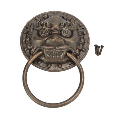 Brass Antique Door Knocker Retro Pull Handle Cabinet Handle Door Pull Rings  Doors