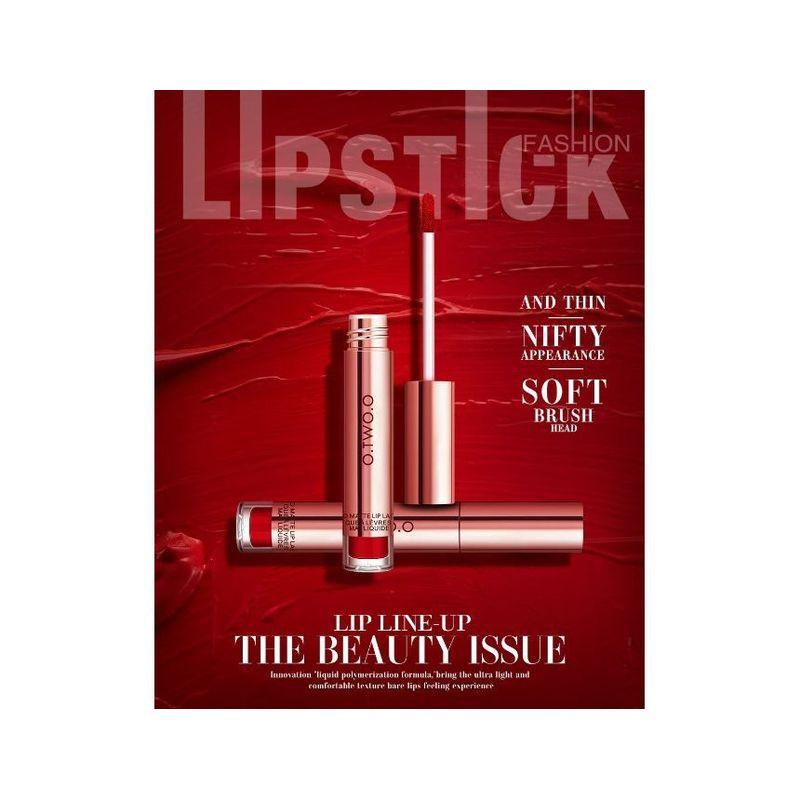O.TWO.O - Matte Velvet Lip Gloss - 4 COLORS