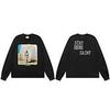 American Trendy Heavyweight Long-Sleeve Men's Autumn/Winter Loose Casual Pure Print Hoodie