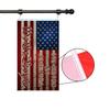Keine Könige in den USA Coole Flagge Zimmer Schlafzimmer Haus & Outdoor Wandbehang Konzert Gedruckter Hintergrund Dekoration Kunst Banner