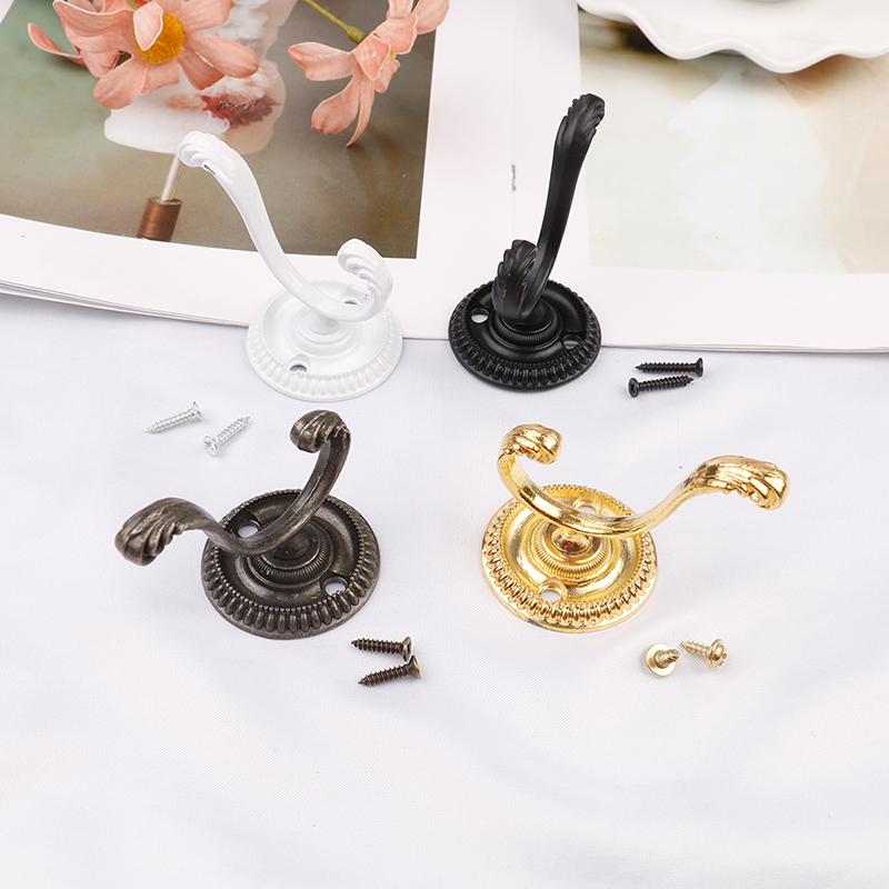 Vintage Retro Clothing Hooks Hat Coat Clothes Towel Organizer Wall Door Hanger