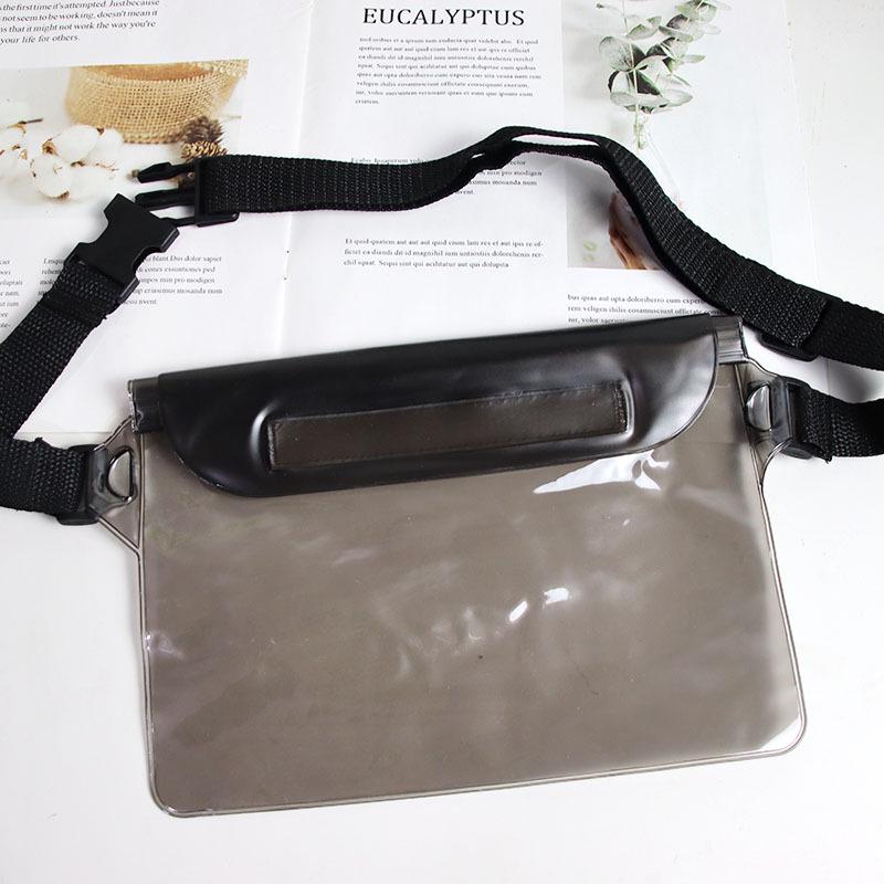 Waterproof Crossbody Phone Bag with Shoulder Strap and Touchscreen Access for Swimming and Rafting
