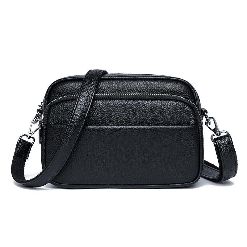 Ielgy Ladies Fashion Cross-Body Small Square Bag Simple All-Match