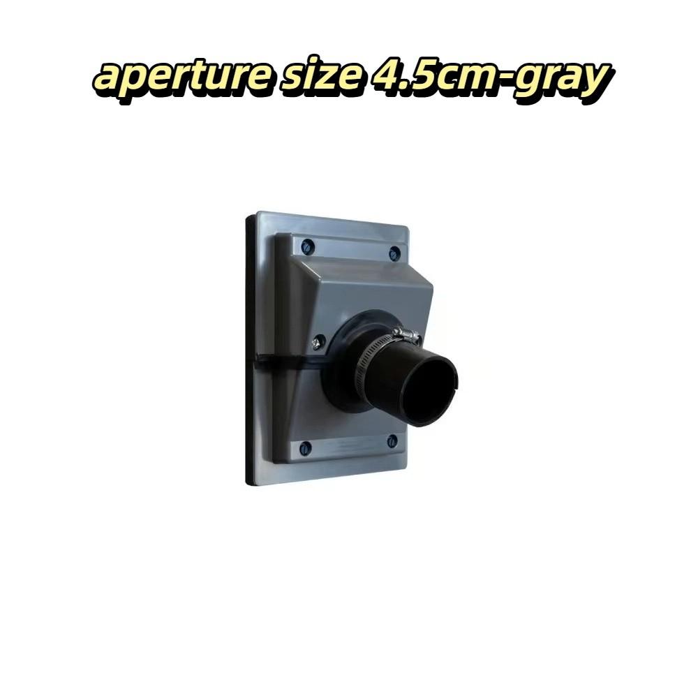 

Portable Wall Sleeve Outlet Retrofit Split Cover Wire Assembly Cover Kit HVAC Installation 4.5CM Gray