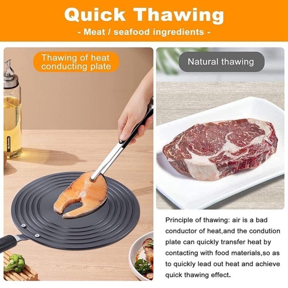 4mm Thickened Heat Conduction Plate Aluminium Zinc Zinc Alloy Thawing Tray  Electric Cooker