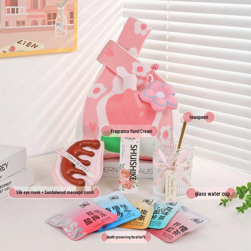 International Women's Day High-End Gift Box: Customizable Logo Souvenir for Female Employees and Clients