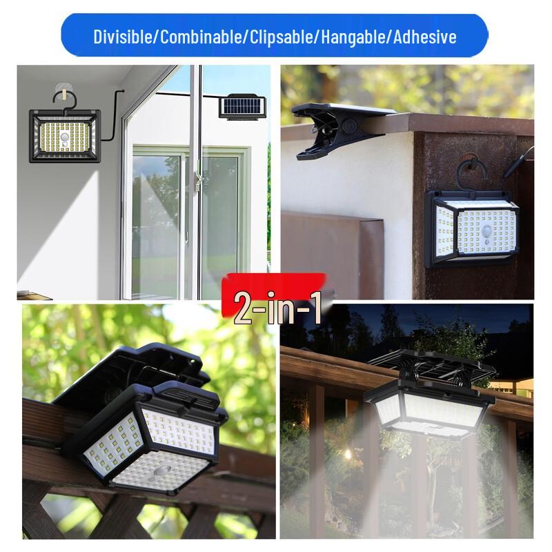 NuFeng Solar Split Sensor Clip-on Wall Light