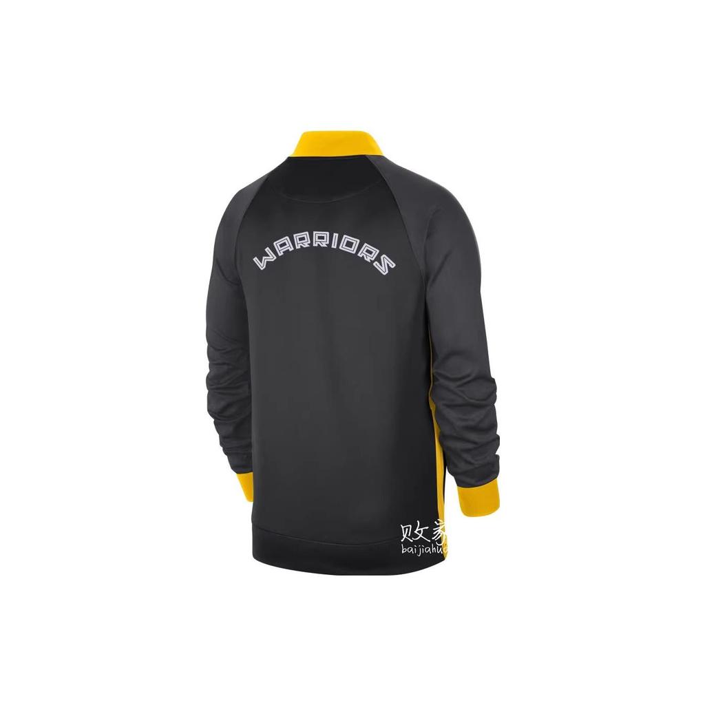 New Nike Nba Golden State Warriors Showtime City Edition Dri Fit Jacket DN8404-010