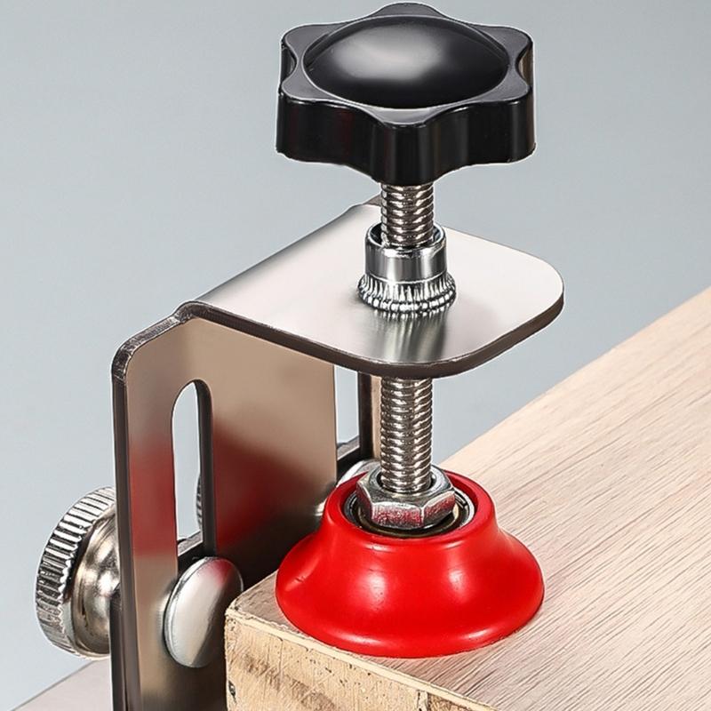 Werkzeug zur Positionierung und Montage von Schranktüren aus Edelstahl für effiziente Kleider- und Hängeschränke, präzise Vorrichtung