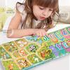 Puzzle Quiet Book Baby Tear Tear Book Paste Book All English Early Education Magic Stickers Enlightenment Toys