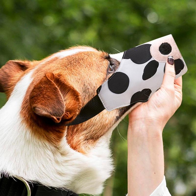 Dog Muzzle Guard Breathable Pet Muzzle Adjustable Loop Dog Mouth Guard Cover For Dachshund Beagle German Shepherd S