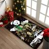 1pc General-purpose Rug, Ghost Car Art Printed Area Rug, Comfortable Office Chair Carpet, Home Entrance Floor Mat