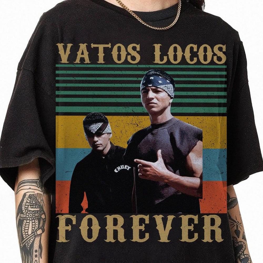 Vatos Locos Forever Shirt, Retro 90s Miklo Paco T-Shirt, Vatos Locos Vintage Shi Unisex T-Shirt XXXL