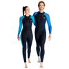 3mm Mens Womens Long Wetsuit SBR Neoprene Material Warm Front Zipper Outdoor Swimming Kayaking Surfing Drifting Wetsuit