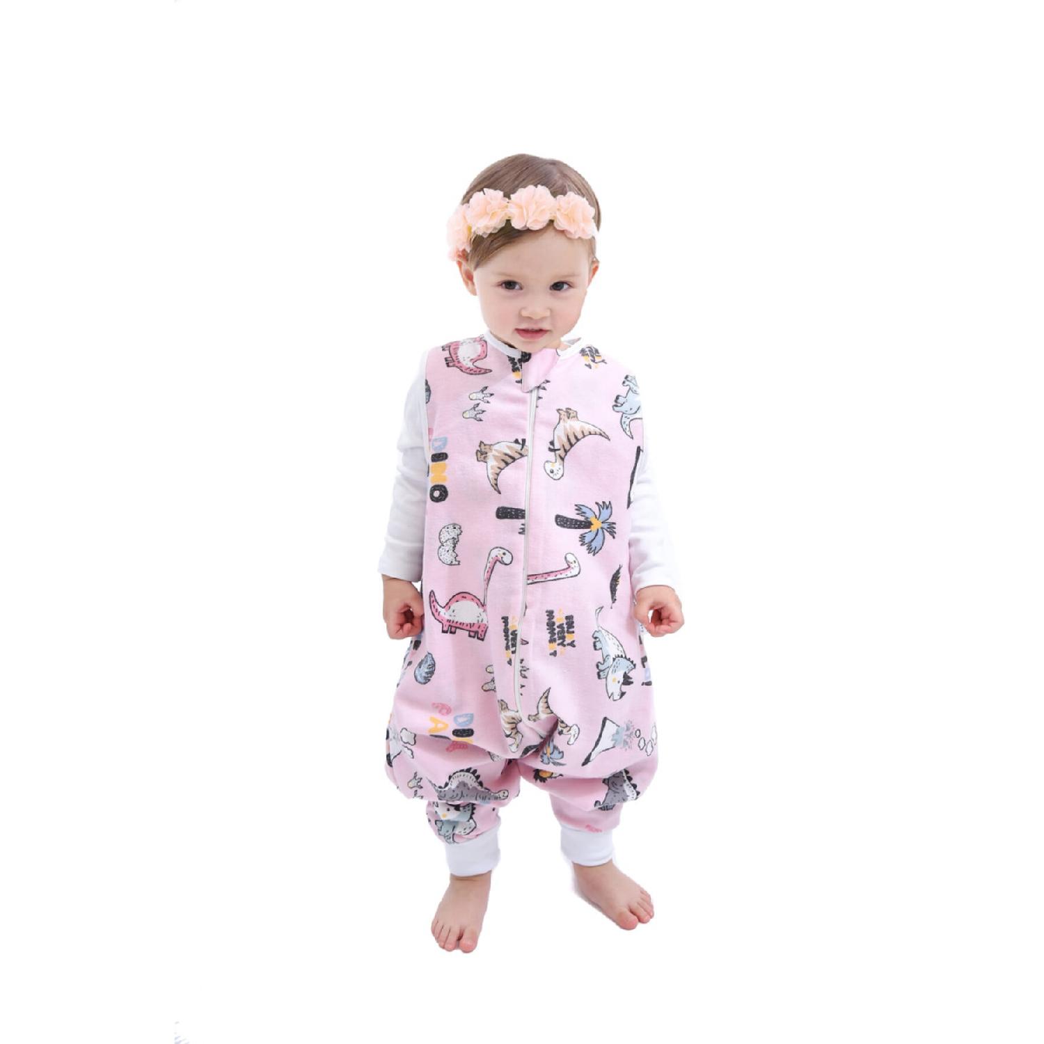 

Детский зимний и сезонный спальный мешок, двухслойный фланелевый, 1 шт. 6-12 Ay жёлтый