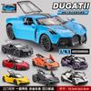 Cross border hot selling inertia rebound three door alloy sports car model rebound children's toy car boy toy