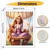 Disney Rapunzel oil painting art painting kit handmade diy gift home decoration wall decor princess balloon character canvas craft set 123
