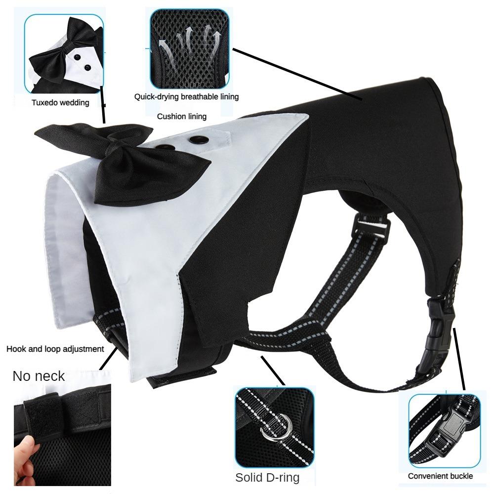 New Pet Undershirt Chest Strap Dress Small Medium and Large Dogs Dog Leash Suit Dress