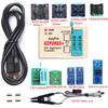 EZP2023 Programmer USB SPI 9 Adapters EZP2019 Upgraded Chip Writer Reader IC Test Clip 24 25 93 95 EEPROM Flash Bios Minipro Socket
