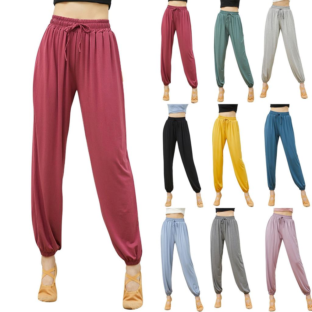 Women's Training Dance Pants Closing Pants Sports Radish Pants