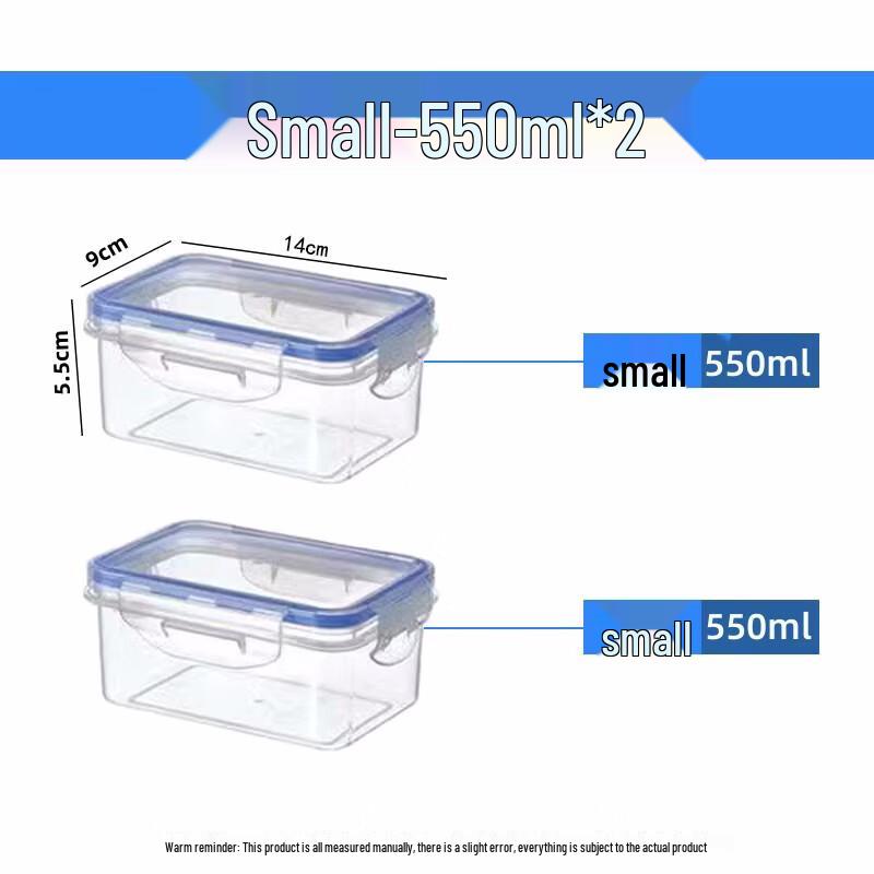 Plastic Rectangular Food Storage Containers