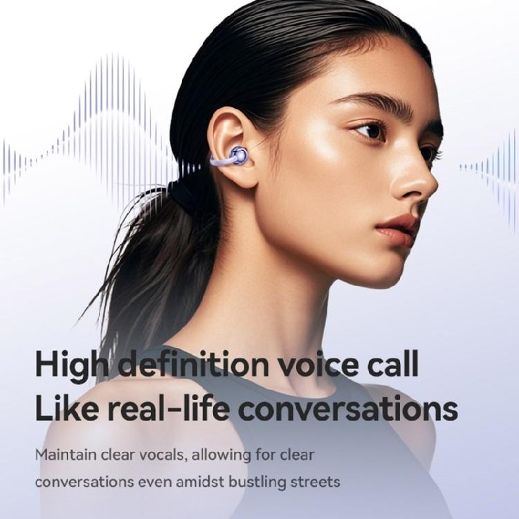 M91 Ear Clip Earbuds Wireless Earphones Open Ear Earbuds BLE5.49 Touch Control Earpieces IPX5 for Sports Running