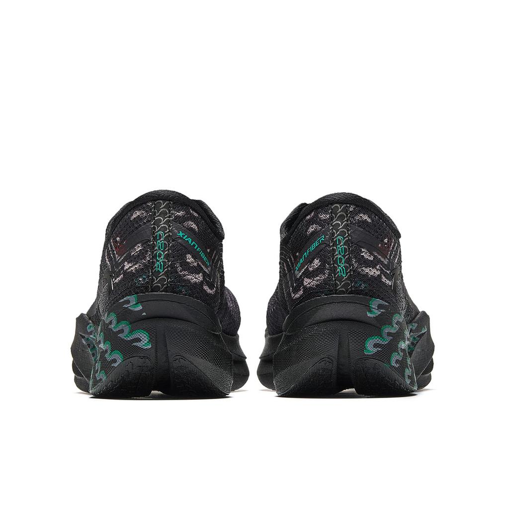 Anta C202 6.0 Low top Full Length Carbon Plate, Double Layer Nitrogen Technology Running Shoes Men's Black Gray 912625556-2