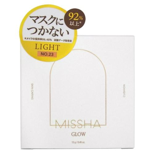 missha glow cushion  light type  no.23  13g