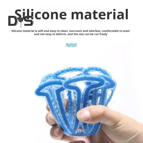 Cyklistická helma Silikonová podložka Protiskluzová Prodyšná Univerzální Outdoorové sporty Motocykl Kolo Polstrování Vložka Polštář Podšívka Podložka Příslušenství k helmě