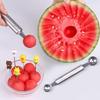 1PC Fruit Shaping Tool Stainless Steel Carving Ball Scooping Gadget Suitable for Watermelon Cantaloupe Reusable Kitchen Prop ZYF