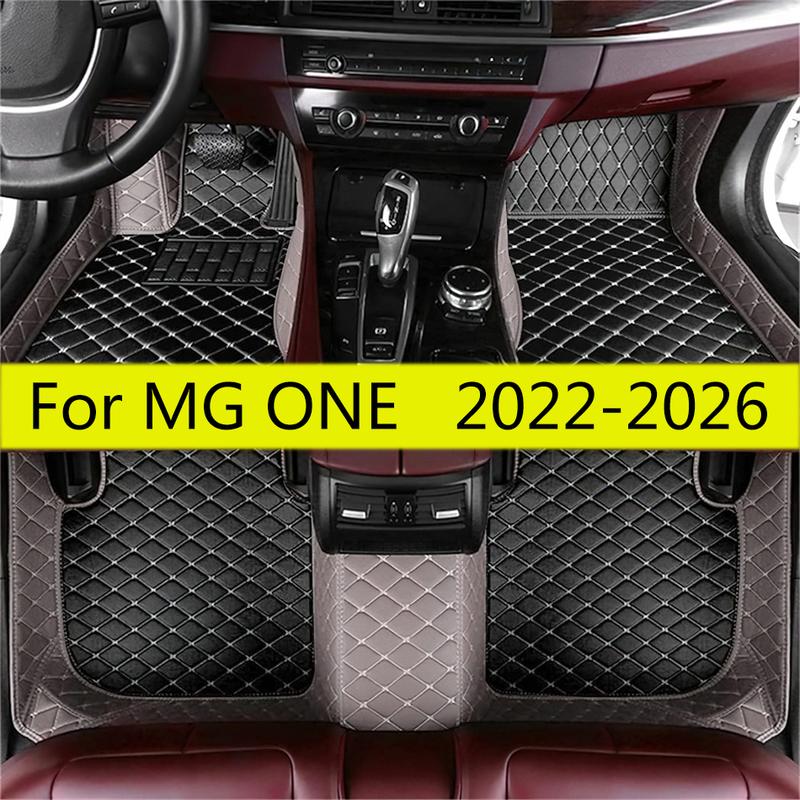 Car Floor Leather Mats Fits For Morris Garages MG ONE   2024 2025 2026 Auto Foot Matts Rugs Vehicle Full Set Carpet Pads