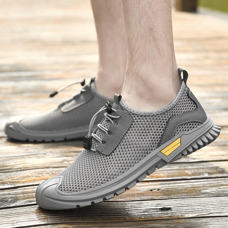 New Summer Style Men Sport Shoes Running Shoes Mens Mesh Sneakers Breathable Comfortable Lightweight Men's Mesh Sports Shoes