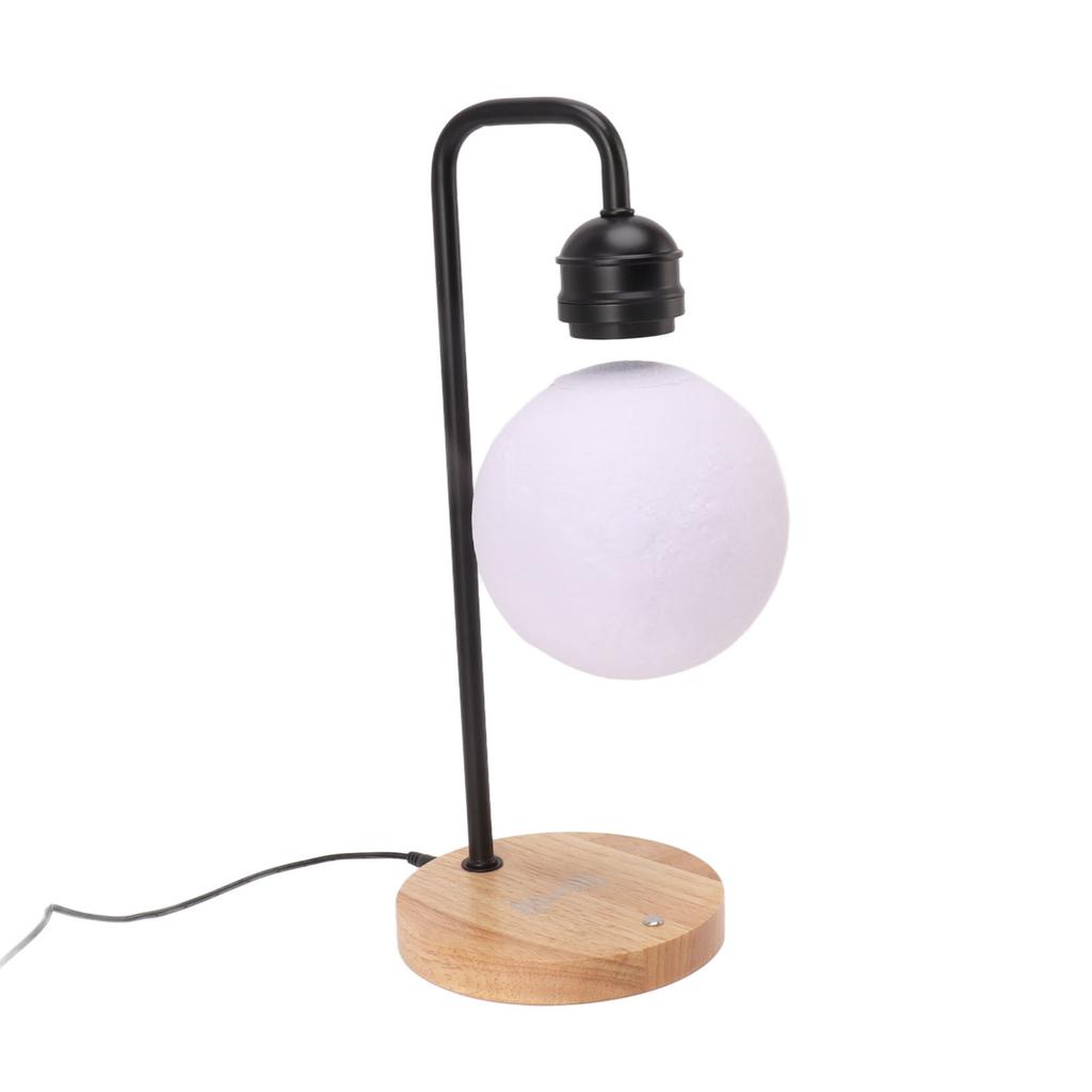 Magnetisch schwebende Mondlampe Holzsockel Schwebender Mond Tisch Nachtlicht