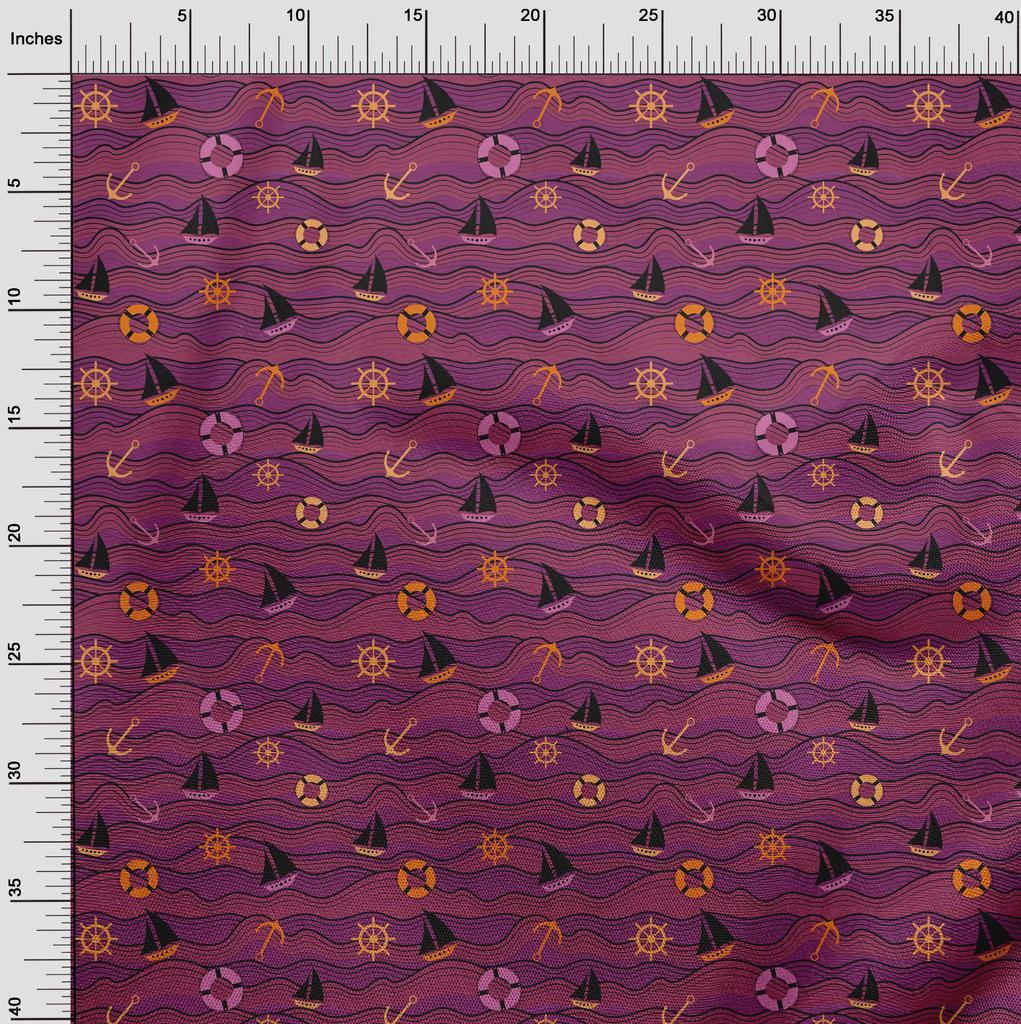 oneOone Baumwoll-Flex Staubiges Petrolgrün Stoff Meer Nähstoff Meterware Bedruckt DIY Kleidung Nähzubehör 40 Zoll