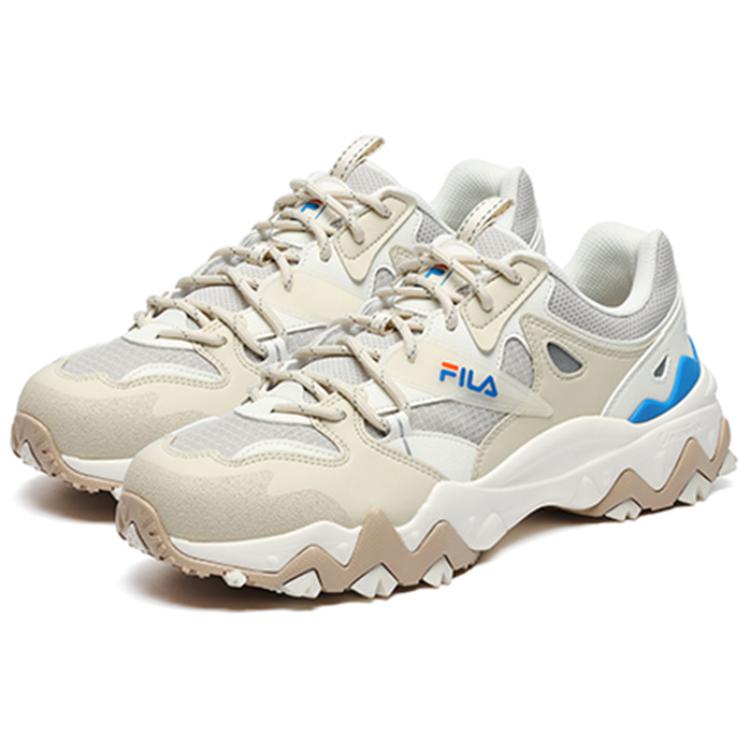 Fila Oakmont 2 Fabric Tpu Leather Casual Colorful Low Top Lifestyle Shoes Men Sneaker Light-Blue F12M232133FRA