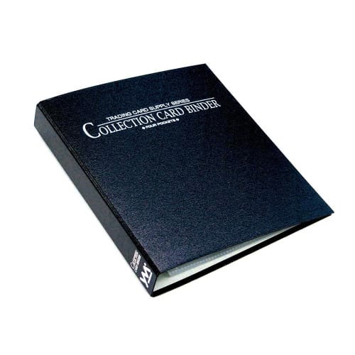 Yanoman Collection Card Binder, 4 Pockets, Black