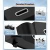 3-in-1 Car Organizers and Storage Box Car Seat Back Storage Box  Tissue Holder  Cup Holders Purse Hooks Back Seat Car Organizer