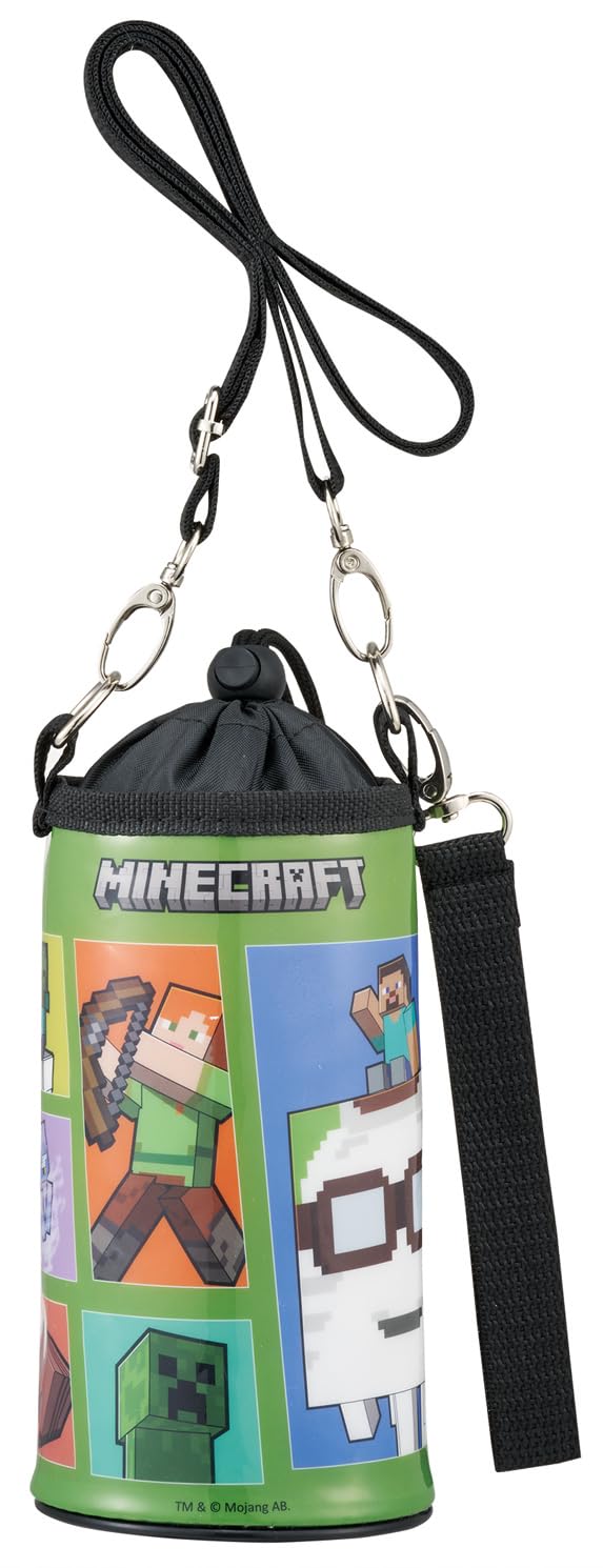 Skater Enamel Pet Bottle Case 500ml Minecraft 26 Boys PVPC6-A