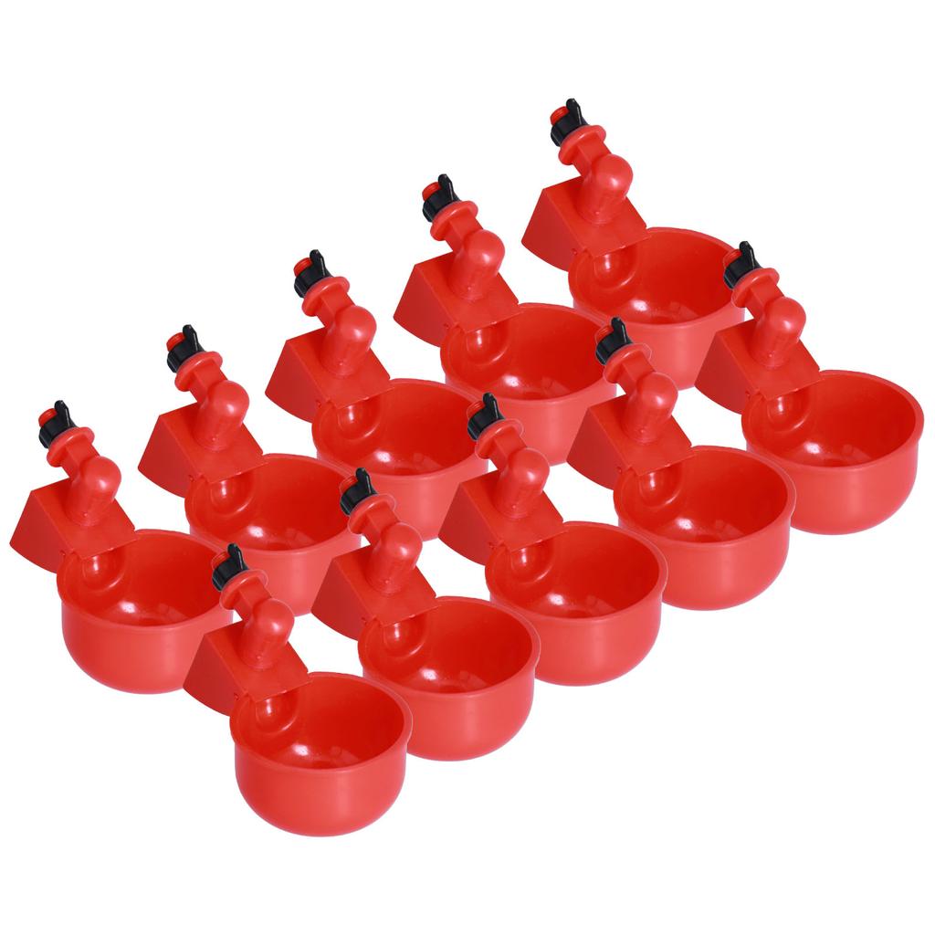 Automatic Chicken Waterer Hanging Water Cups for Quail Pigeon Duck Goose Pet Birds