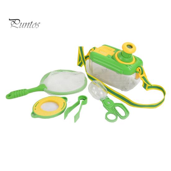 

1 комплект, набор для ловли животных с коробкой для просмотра, сетка, ножничный зажим, пинцет, увеличительное стекло, набор игрушек для наблюдения за природой и исследованием природы на открытом воздухе 1 Set